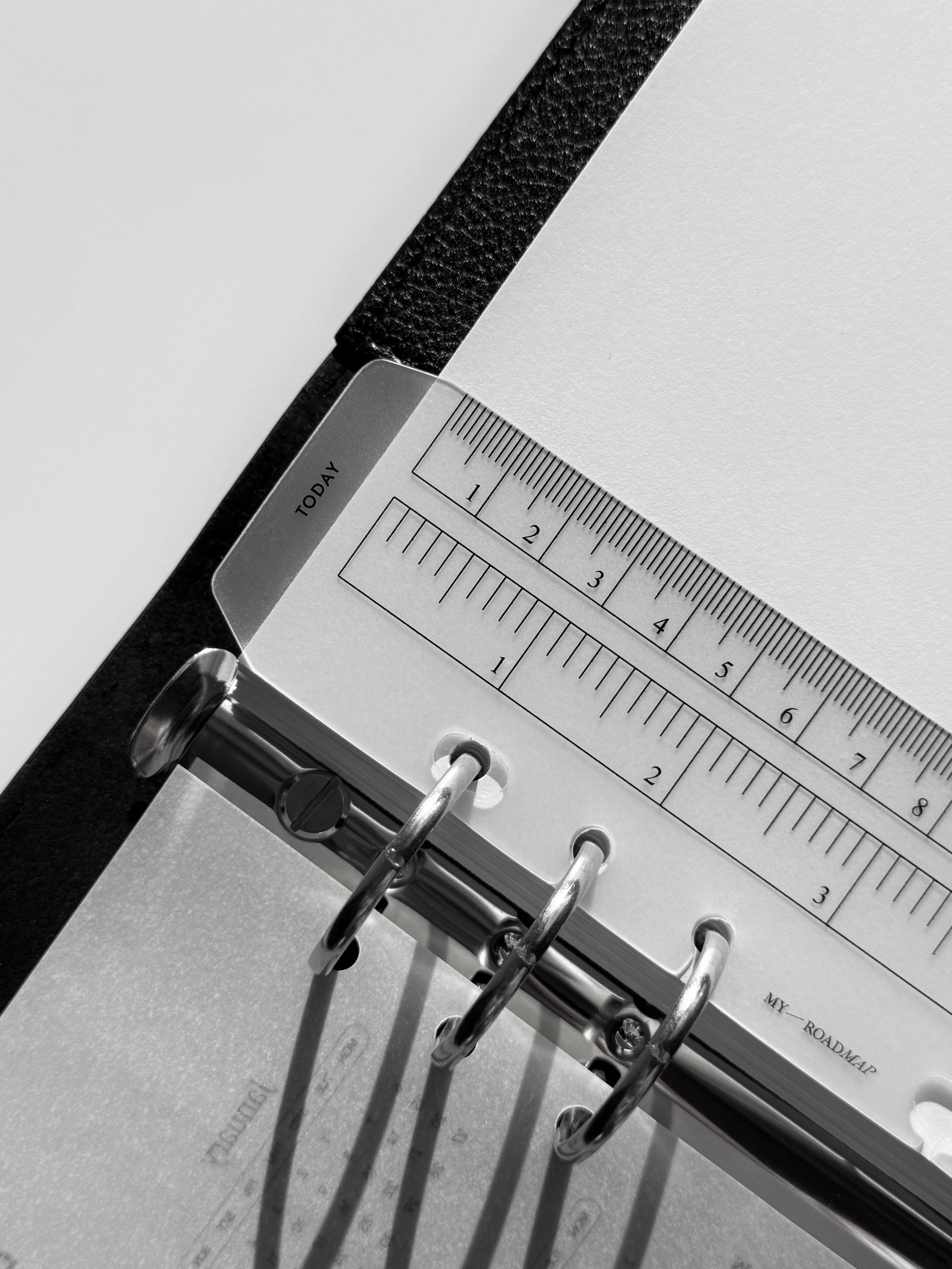 Lineal-Lesezeichen «Today» transparent