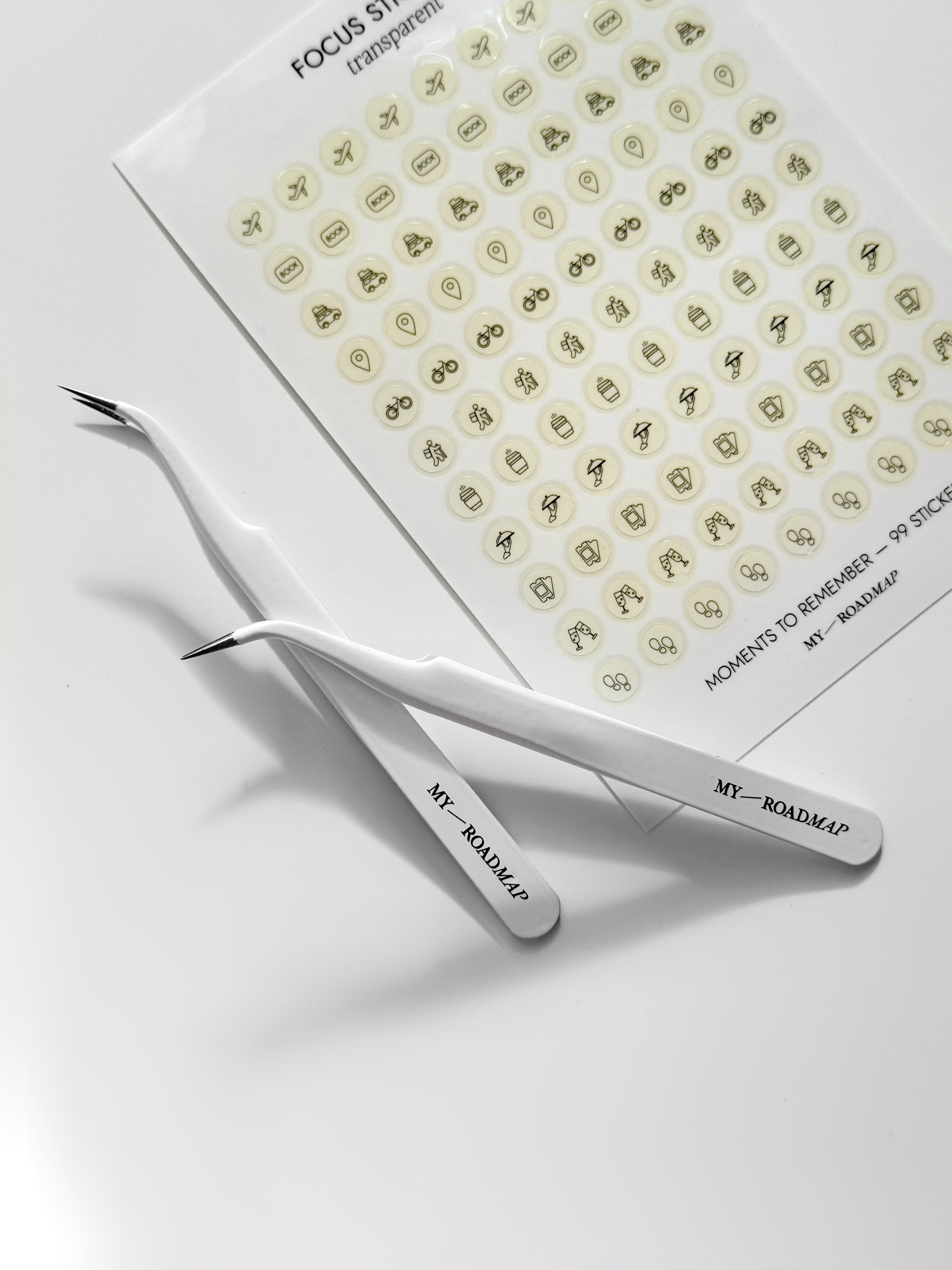 Pinzetten für Aufkleber