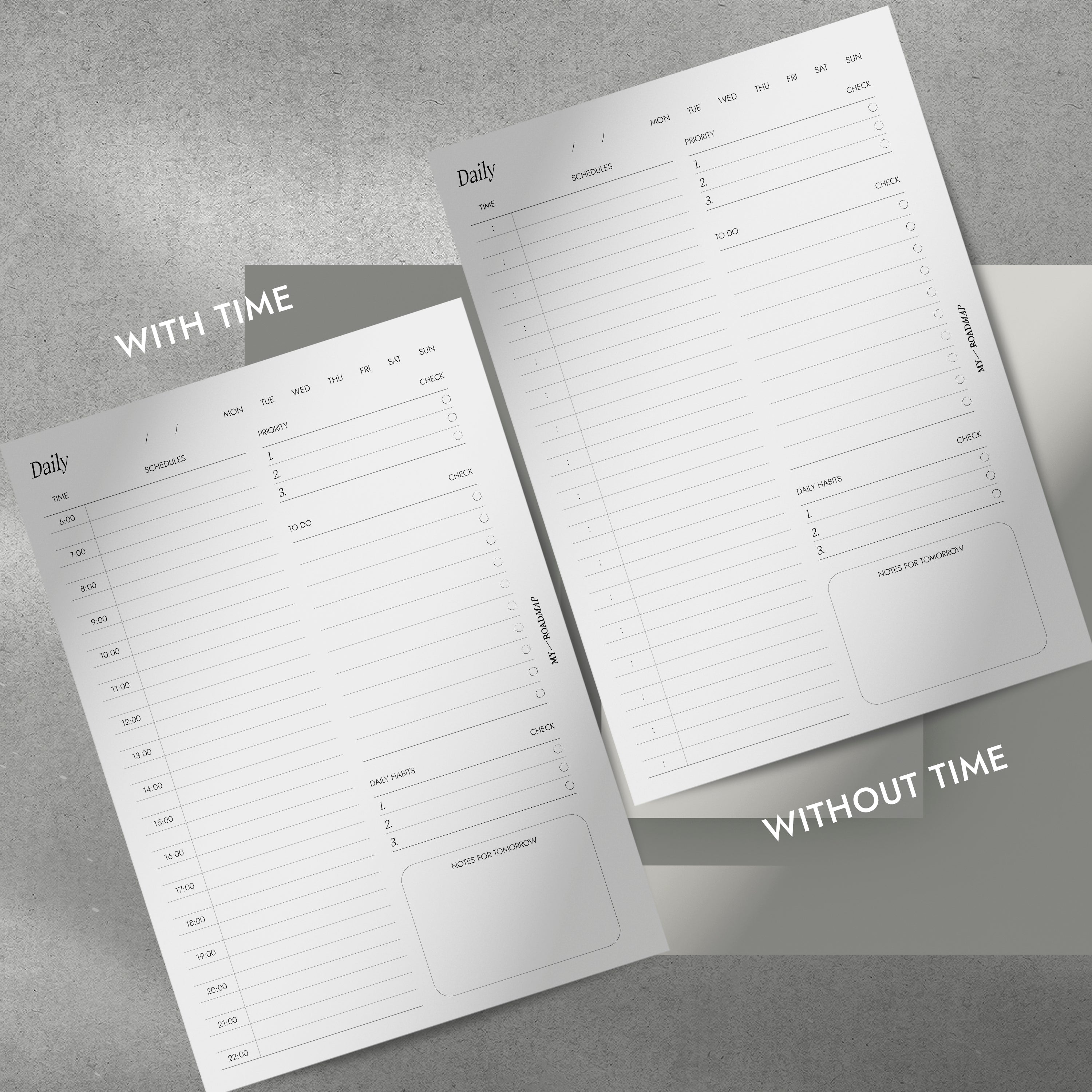 Tagesplaner Einlagen (edition 3)