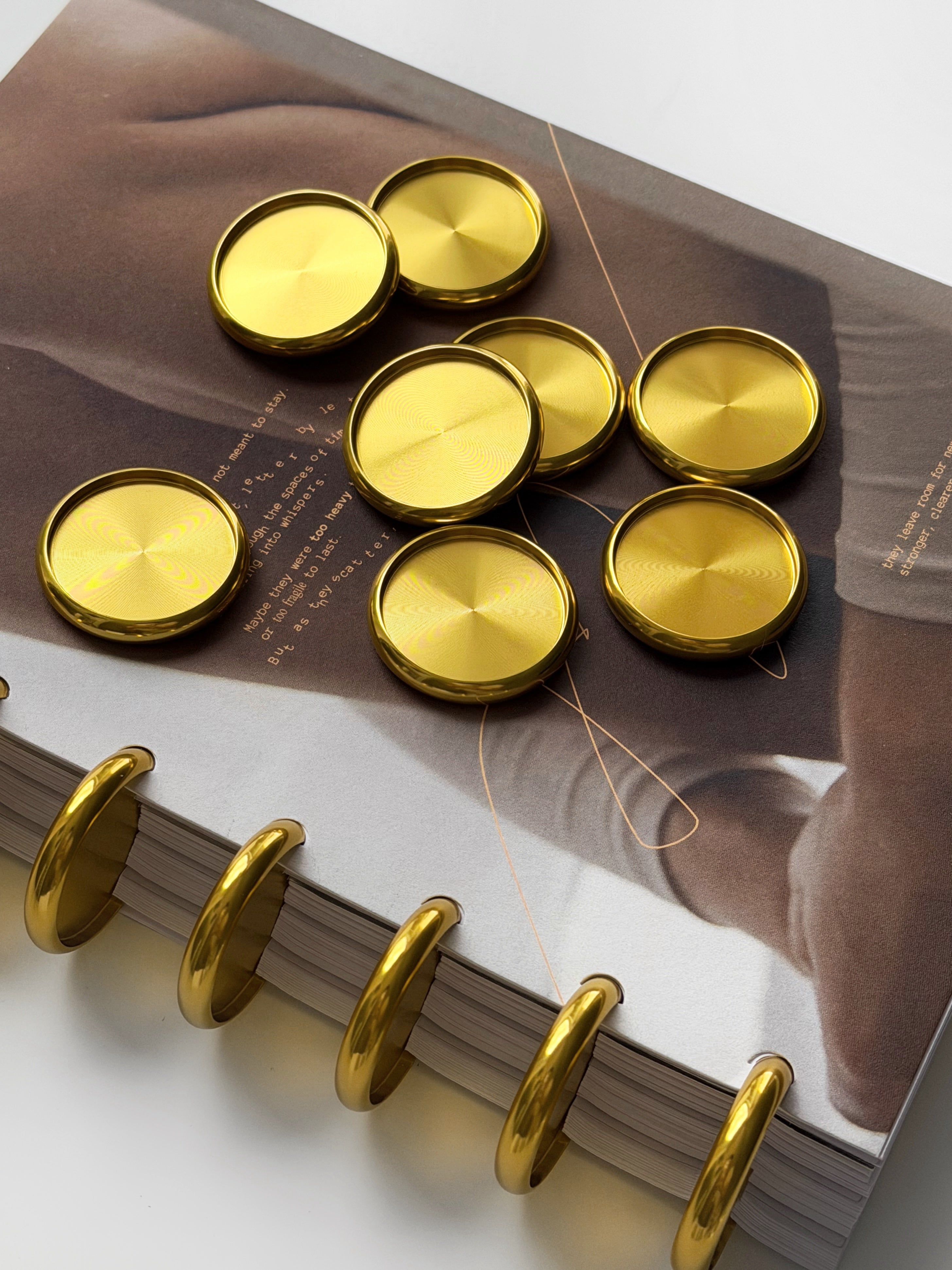Aluminium-Discs «Gold» 32mm