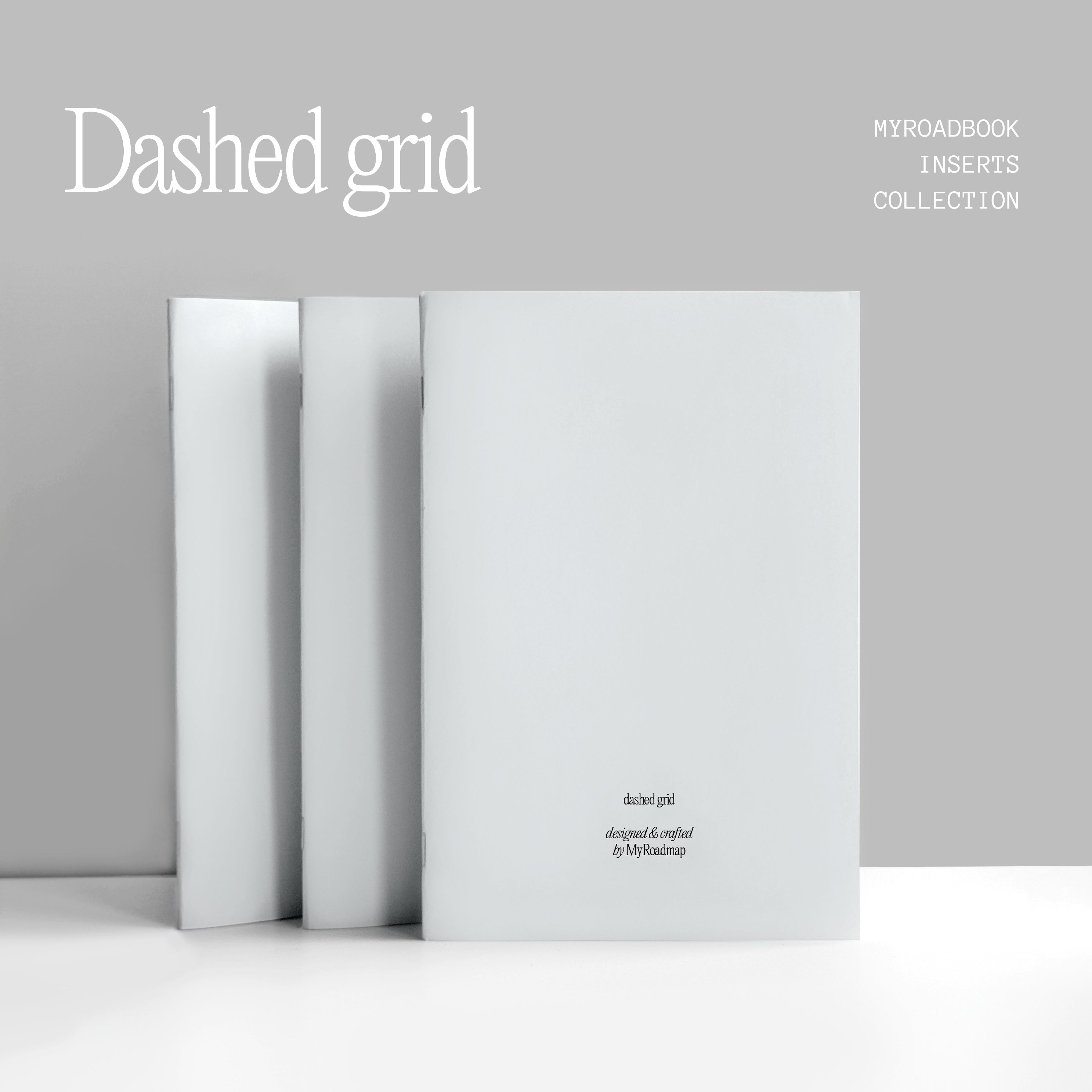 Handgefertigte Einlagen für MyRoadbook A5 | Kariertes Papier | Nachfüllbare Journal & Notizbucheinlagen